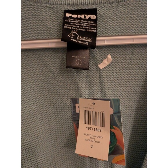 Her Universe Studio Ghilbi Ponyo Cardigan Size 3 Women Plus Size - Picture 7 of 7